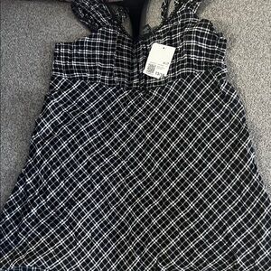 Stylish Black and White Kids Dress